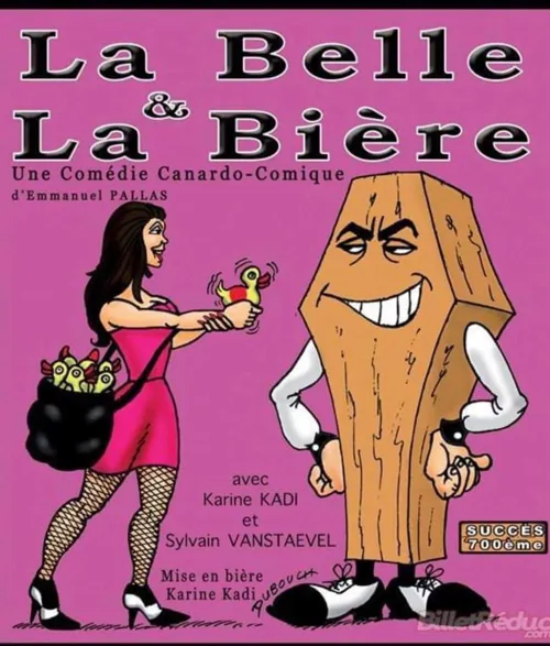 Affiche de La belle et la bière