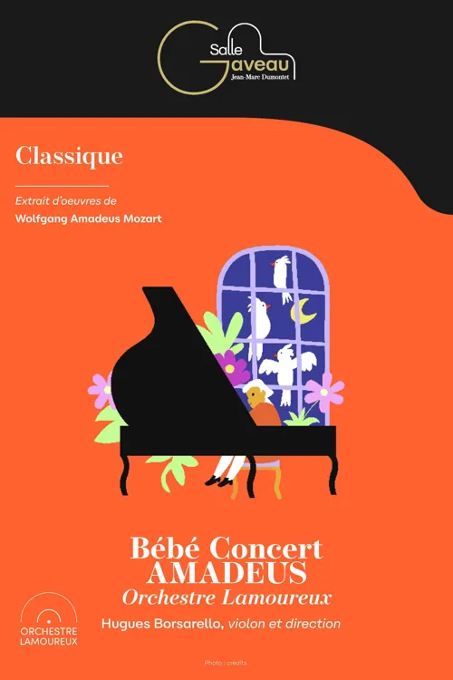 Affiche de Bébé concert : Amadeus