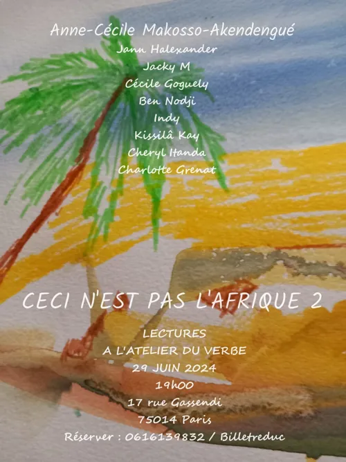 Affiche de Lectures autour de "Ceci n'est pas l'Afrique 2"