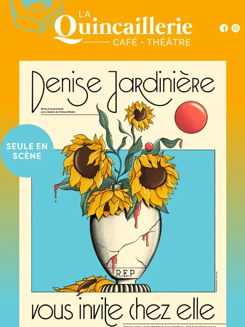 Affiche de Denise Jardinière vous invite chez elle