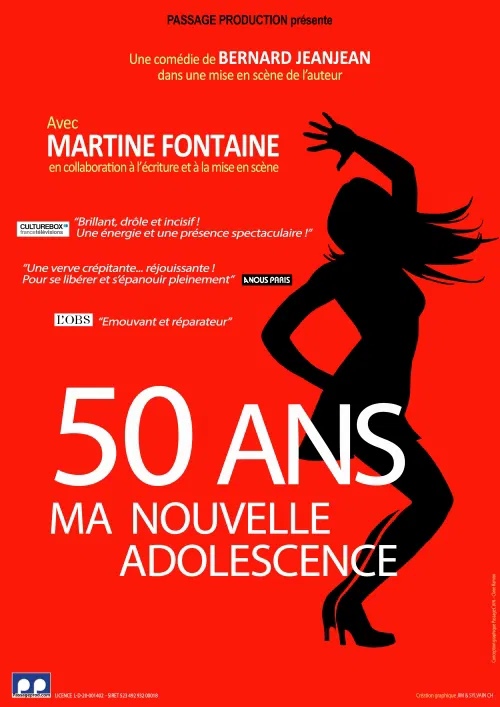 Affiche de Martine Fontaine dans 50 ans, ma nouvelle adolescence