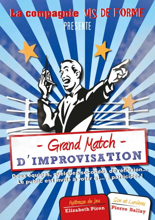 Affiche de Grand match d'improvisation