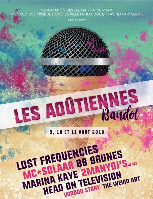 Affiche de Festival Les aoûtiennes - Pass Jeudi