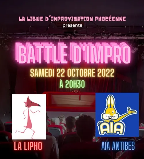 Affiche de LIPHO Match d'Improvisation