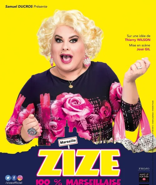 Affiche de Zize dans 100% Marseillaise