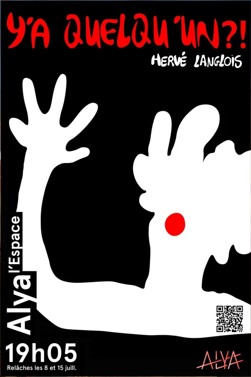 Affiche de Hervé Langlois dans Y'a quelqu'un ?!