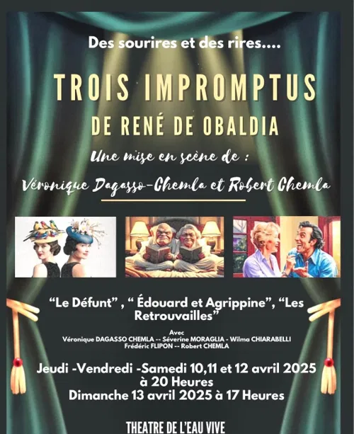 Affiche de Trois Impromptus