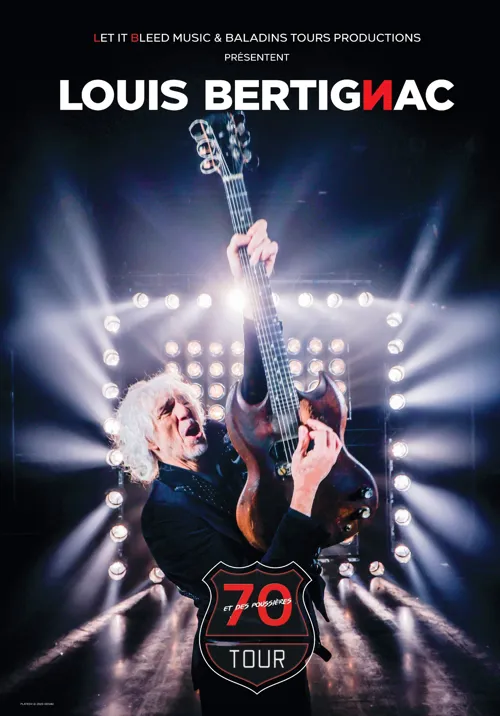 Affiche de Louis Bertignac : 70 Tour