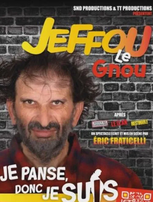 Affiche de Jeffou le gnou dans Je panse donc je suis