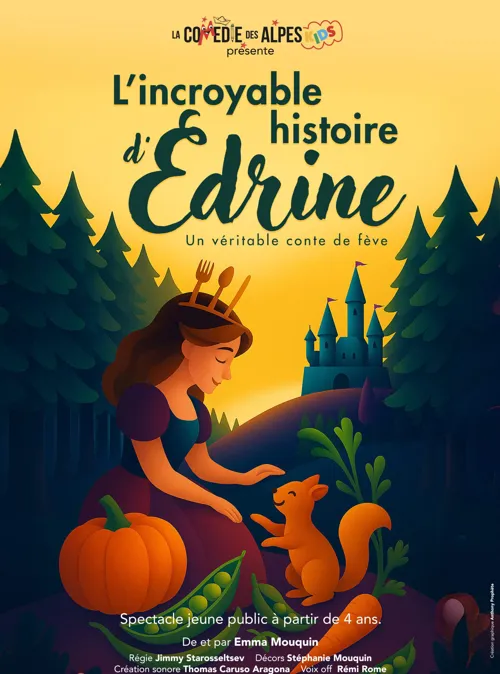 Affiche de L'Incroyable Histoire d'Édrine