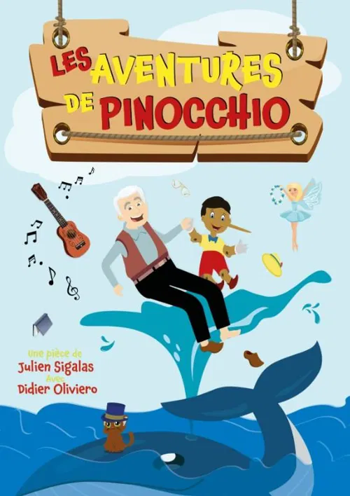 Affiche de Les aventures de Pinocchio