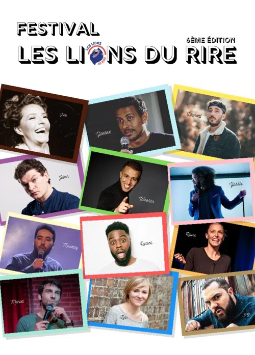 Affiche de Festival les lions du rire | 6ème édition