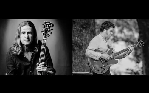Affiche de Duo Jean Marie Ecay et Pablo Arrieta : release party album Nire Gitartsoari