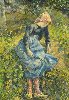 Affiche de Visite guidée : Exposition Camille Pissarro Le premier des impressionnistes | par Loetitia Mathou
