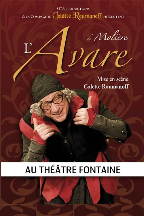 Affiche de L'Avare