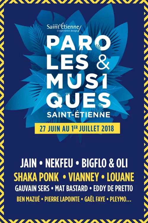 Affiche de Vianney, Louane, Gauvain Sers, Pomme | Festival Paroles et Musiques