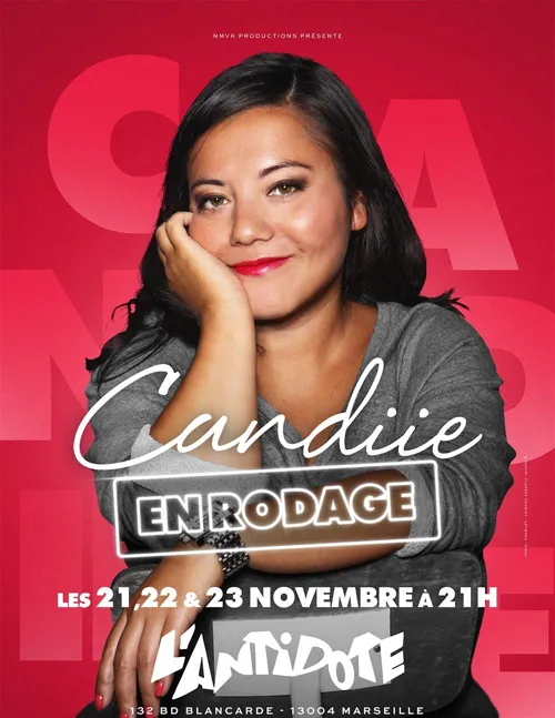 Affiche de Candiie en rodage