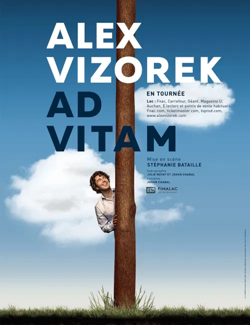 Affiche de Alex Vizorek dans Ad vitam