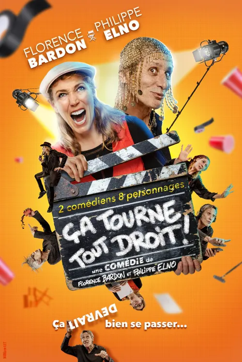 Affiche de Ça tourne tout droit