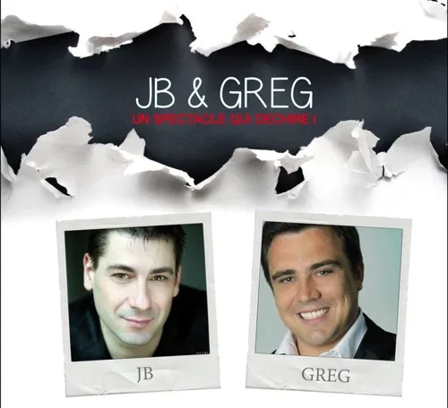 Affiche de JB & Greg dans Un spectacle qui déchire !