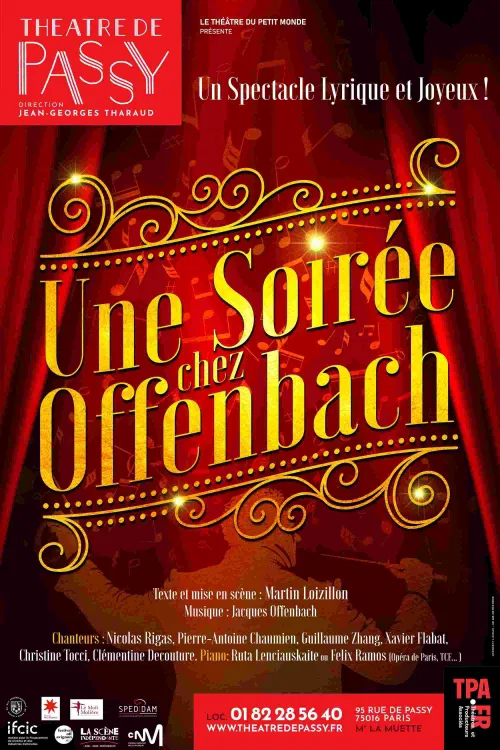 Affiche de Une Soirée chez Offenbach