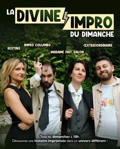 Affiche de La Divine impro du Dimanche