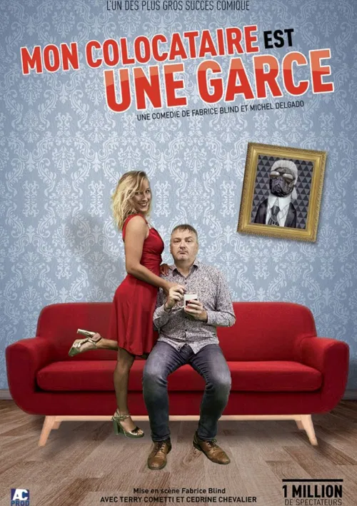 Affiche de Mon colocataire est une garce
