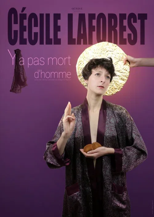 Affiche de Cécile Laforest dans Y'a pas Mort d'homme