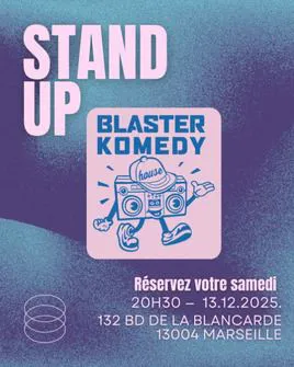 Affiche de Stand up au Blaster Komedy