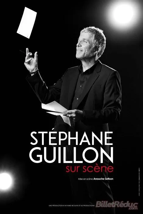 Affiche de Stéphane Guillon sur scène