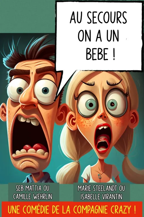 Affiche de Au secours on a un bébé !
