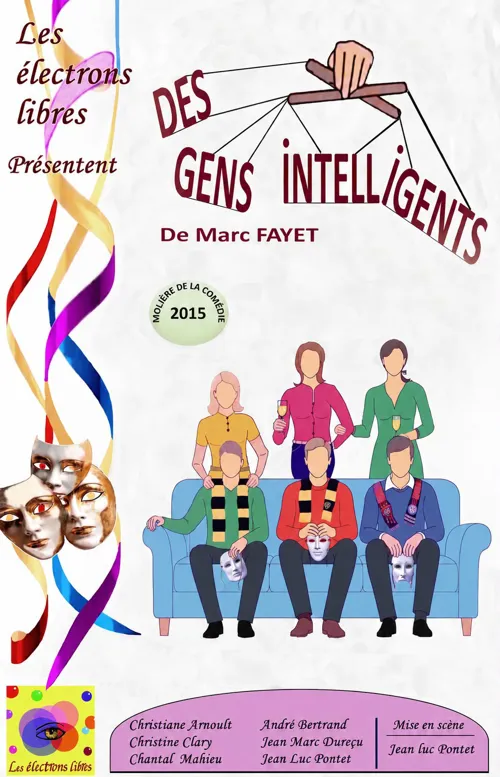 Affiche de Des gens intelligents | Festival Planches d'Automne
