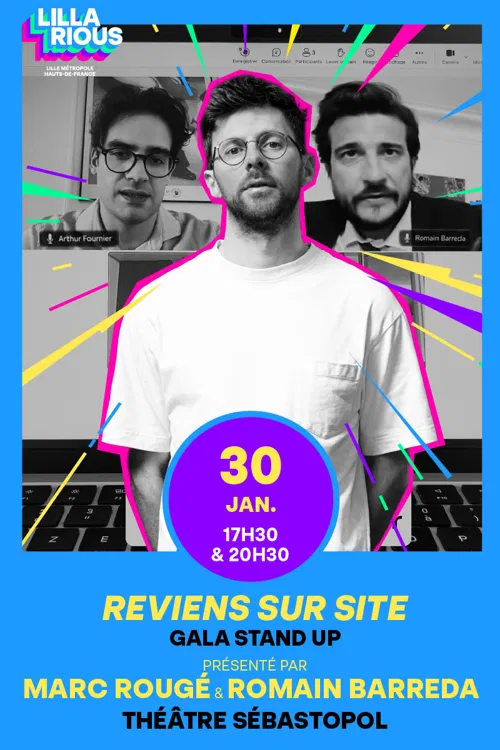 Affiche de Gala Stand Up Lillarious