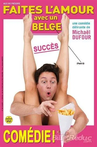 Affiche de Faites l'amour avec un Belge