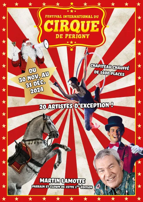 Affiche de 1er Festival International du Cirque de Périgny