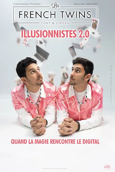 Affiche de Les French Twins dans Illusionnistes 2.0
