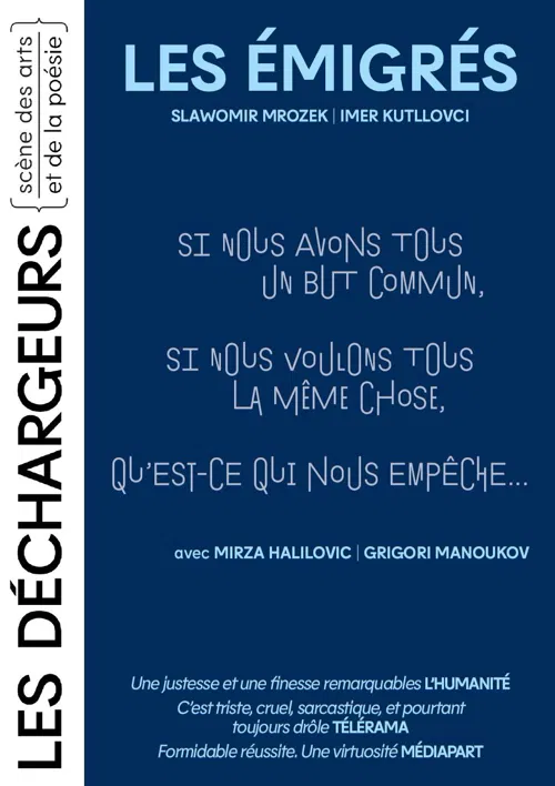 Affiche de Les émigrés