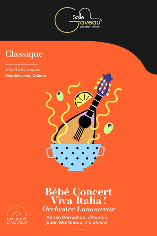 Affiche de Bébé concert : Viva Italia