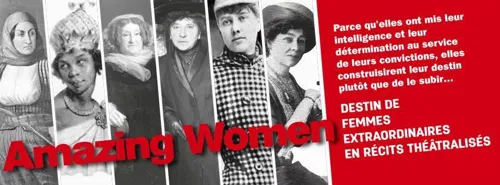 Affiche de Amazing women | le destin hors norme de trois femmes extraordinaires