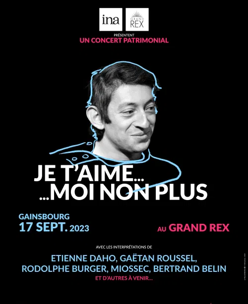 Affiche de Je t'aime... Du bout des lèvres | spécial Gainsbourg