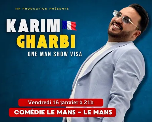 Affiche de Karim Gharbi dans Visa