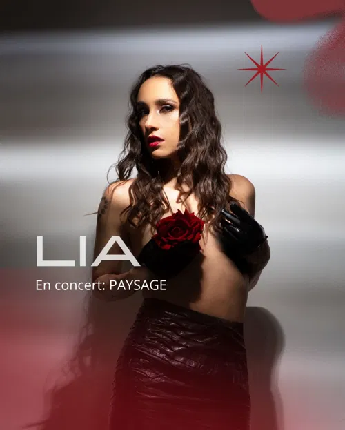 Affiche de Lia Paris : Paysage