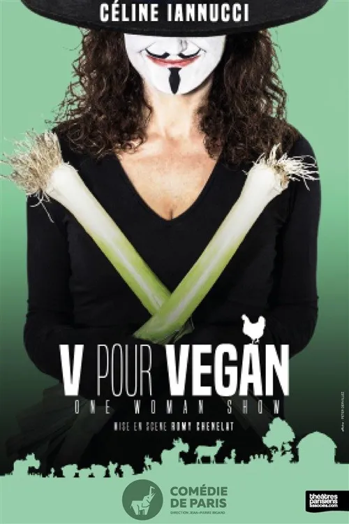 Affiche de Céline Ianucci dans V pour Vegan