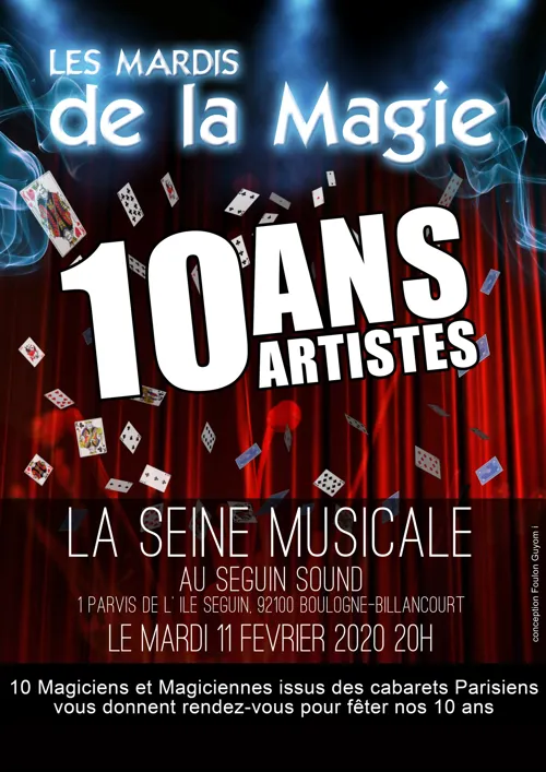 Affiche de Les mardis de la magie - Les 10 ans !