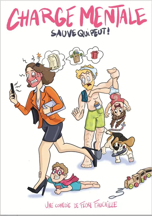 Affiche de Charge mentale, sauve qui peut !