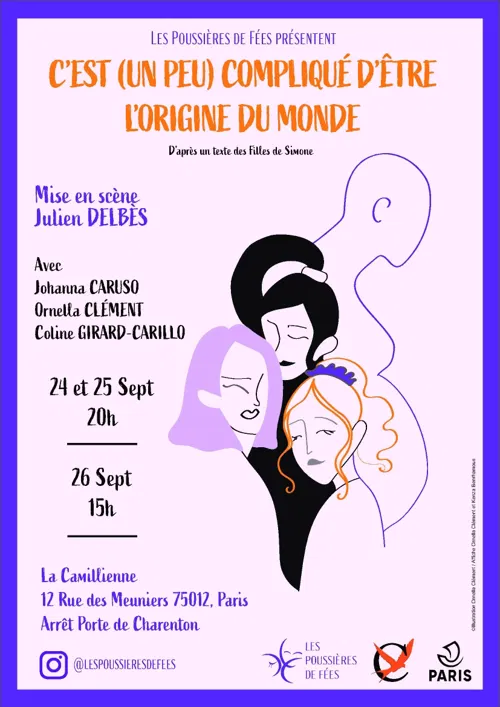 Affiche de C'est (un peu) compliqué d'être l'origine du monde
