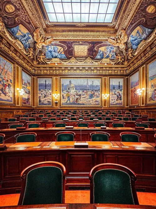Affiche de Visite guidée exceptionnelle du Conseil d'Etat | par Aurélien Pornet