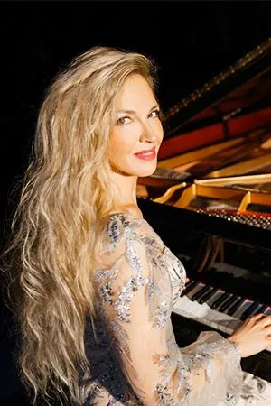Affiche de Svetlana Smolina, piano : Schubert, Schumann, Chopin, Liszt...