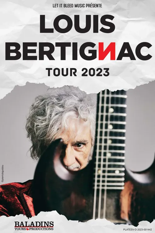 Affiche de Louis Bertignac