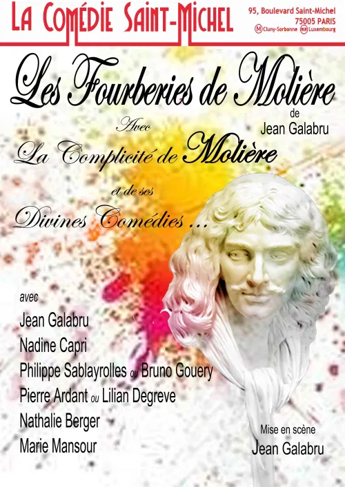 Affiche de Les Fourberies de Molière